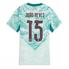 Portugal Joao Neves #15 Bortedrakt Kvinner VM 2026 Kortermet